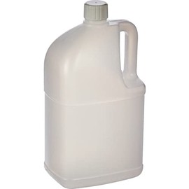 TRUSCO TP2T Poly Container with Handle, Clear, 0.6 gal (2 L)