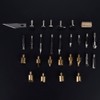 28 in 1 Wood Burning Pen Tips Set Soldering Iron