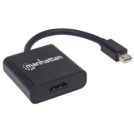 Manhattan 152570 Active Mini DisplayPort DP Male to HDMI Female Black
