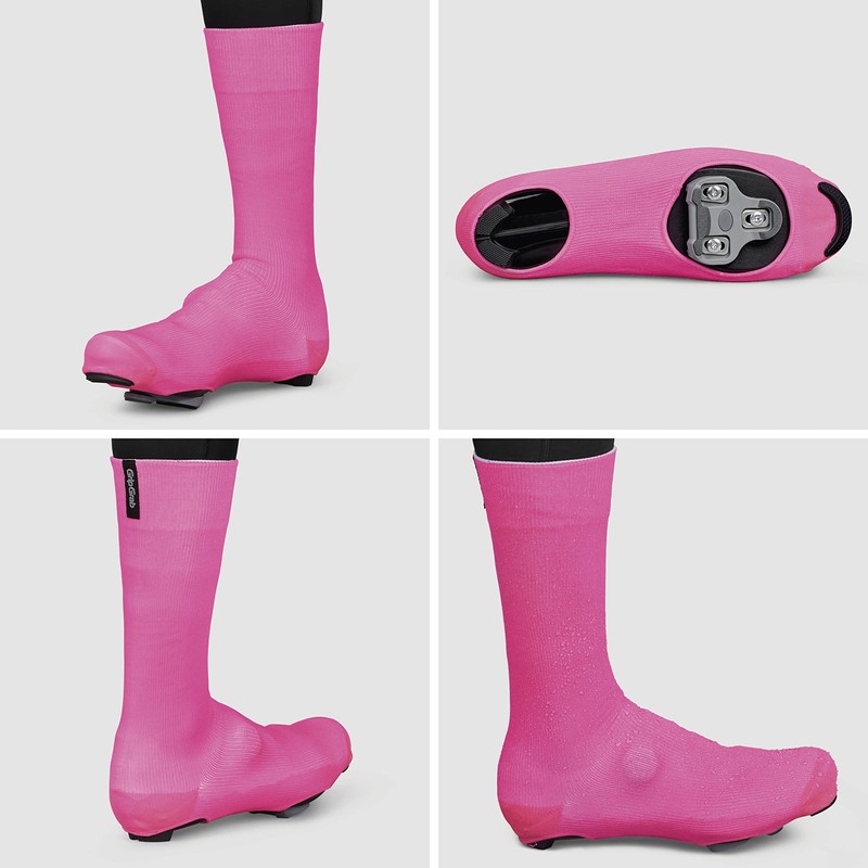 GripGrab Flandrien Waterproof Knitted Road Cycling Shoe Covers High Cut