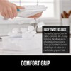 GORILLA GRIP BPA-Free Easy Release Ice Cube Tray for Freezer,