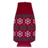 Ho Ho Ho Pattern Christmas Sweater Beer Bottle Coolie