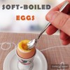 NobleEgg Egg Spoons for Soft Boiled Eggs, Coffee, Desserts |