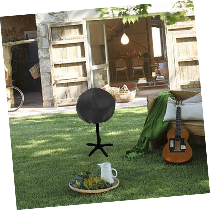KONTONTY Portable Cover Lightweight Round Gas Grill Cover for Outdoor