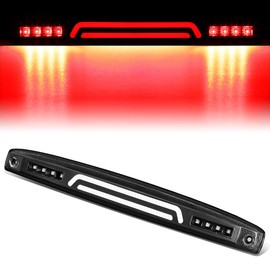 Compatible with 03-06 Dodge Ram Truck 2500 3500 Black Housing 3D LED Bar Center Tailgate Lamp Brake Light