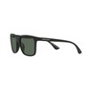 A|X ARMANI EXCHANGE Men's AX4112SU Universal Fit Rectangular Sunglasses, Matte
