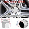 Kalmaegee 20PCS 19MM Wheel Nut Covers Universal Car Wheel Lug