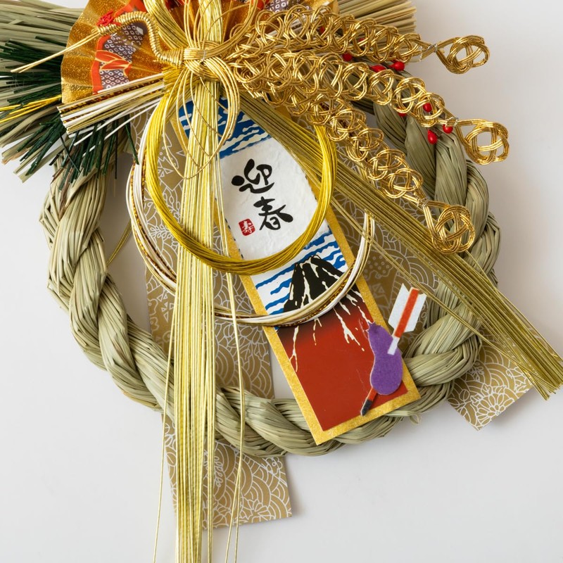 Hideshime LD-05 New Year Ornament, Shimenawa, Entrance Wreath, First Dream