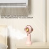Lovely Handheld Misting Fan with Atomization Function USB Rechargeable Small