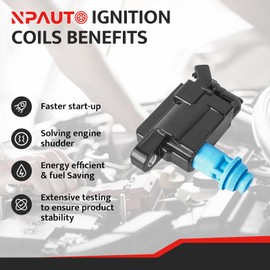NPAUTO Ignition Coil Pack Replacement for V6 3.0L 1998-2005 Lexus GS300, 2001-2005 Lexus IS300, 1998-2000 Lexus SC300, 1998 1999 2000 2001 2002 2003 2004 2005 Lexus, UF228, Set of 3