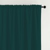 texpot Velvet Curtain Petrol 140 x 245 cm Opaque with