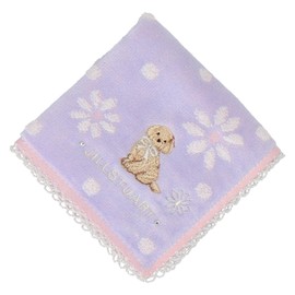 Jill Stuart 09208065 Women's Handkerchief Towel, Hand Towel, Mini Size, Handkerchief, Lilac [B] Approx. Width 7.9 x Height 7.9 inches (20 cm) x Height 7.9 inches (20 cm), Lilac [B]