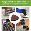 Oscillating Tool Sanding Pad for Multitool Oscillating Saw, WENESTR 1-Piece