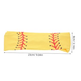 BESPORTBLE 4pcs Sweat Wicking Athletic Headbands for Men and Women Breathable Lightweight Non Slip Workout Hairbands Elastic Fitness Accessories for Running Yoga Gym Exercise