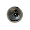 Top Chi Black Tourmaline Orgonite Baoding Balls with Carry Pouch