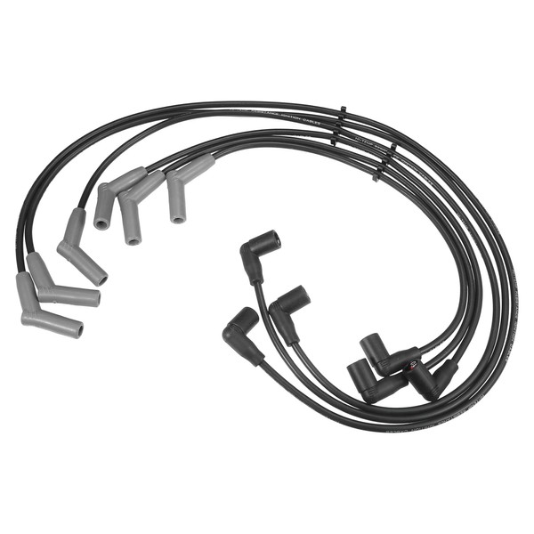 ACROPIX 車用スパークプラグコイルワイヤー点火コイルハーネスケーブル7mm Fordに対応 F-150 2005-2008 V6 4.2L用 No.3L3Z12259AB - 6個パック