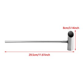 29cm/11.6in Sugar Spoon Marshmallow Machine for Cotton Candy Floss Spare Parts Safe Stainless Steel Material