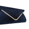 Purple Possum® Navy Blue Envelope Clutch Bag, Dark Blue Faux