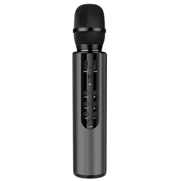 PANDAAR Bluetooth Wireless Karaoke Microphone, 4-in-1 Portable Handheld Mic with