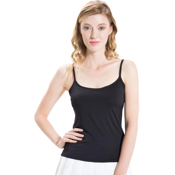 HBY Womens Camisole Built In Shelf Padded Bra Cami Bra