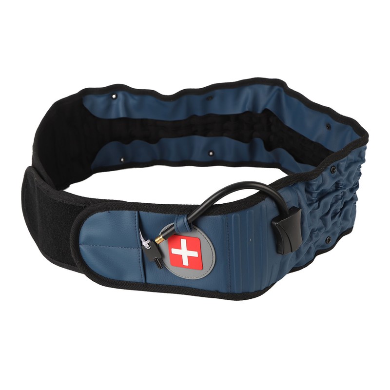 Lumbar Traction Belt Inflatable Reduce Pressure Lower Back Support Brace