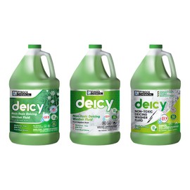 Pyrock Chemical Deicy - Washer & Deicing Fluid - 4-Pack of 1 Gallon Jugs (4 Gallons Total)