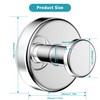Suction Cup Hooks for Shower,Removable No Drill Towel Hooks,Upgraded 15