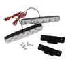 Eaglerich 2 Piece Universal Small Harpoon Car Auto 6 LED