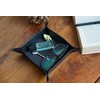 WASAMA Genuine Leather Valet Tray | Full Grain Leather Organiser