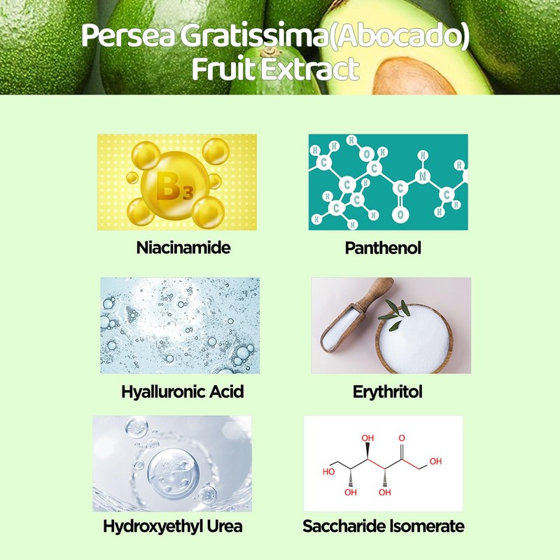 by.H Avocado Soothing Gel (30 PCS) - Nutrient-Rich Moisturizer for