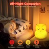 WHA&DARREN Large Owl Night Lights Kid Bedside Bedroom Light Nursery
