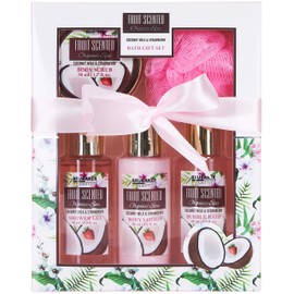 Brubaker Cosmetics Bath and Shower Set 5-Piece Gift Set