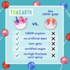 YumEarth Organic Duo Pops, Lollipops with Fruit Chew Centers -