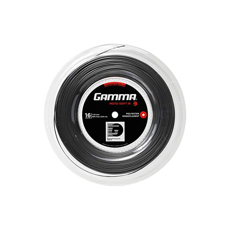 Gamma Moto Soft String Reel - Orange, 1.29 mm