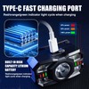 EVERhasauty Headlamp Rechargeable, 1200 Lumen Super Bright LED Headlight Motion