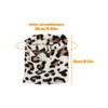 Briny River 2pcs Bearded Dragon Lizard Clothes Sweater Jacket, Leopard