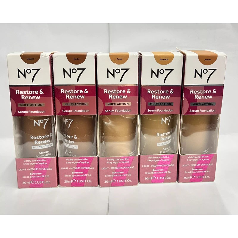 Renew N7 Restore and Renew Serum Foundation -Light/Medium Coverage +