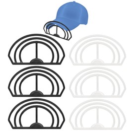 CYNOSURETECH 6 Piece Hat Brim Benders, Hat Styling Tools, Hat Shapers, Hat Display Accessories, Hat Supplies