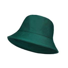 AVENAT Unisex Bucket Hat Reversible Men’s Women’s Sun Hat Fisherman Hat for Camping, Football, Hiking, Beach Summer Festivals Fishing Plain Size 56-58cm (Green)
