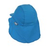 Sterntaler Unisex Peaked Cap Neck Plain Hat, bright blue, 51