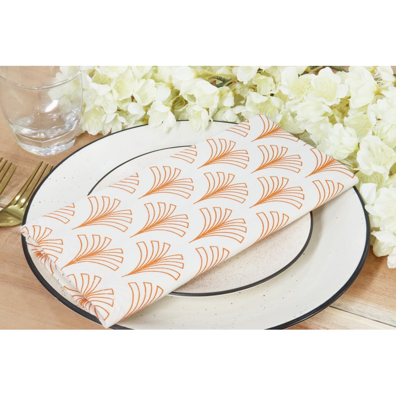 PurpleEssences Cloth Napkins - Set of 6-100% Cotton - Soft