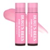 Bálsamo labial tintado natural Burt's Bees, Pink Blossom, 2 unidades