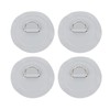 ZAWELIYO Pack of 4 D-Ring Patch, Inflatable Rubber Boat D-Ring