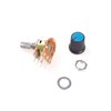 ANGEEK WH148 B250K Dual Stereo 6-Pin Potentiometer with Nuts and