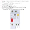 Miniature Circuit Breaker Residual Current Isolator DIN Rail Mount 32A