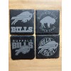 Buffalo Bills Coaster Set - Set Of Four - 4”