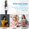 uxcell 4 Pcs Heart Pen Loop Holder for Notebook, Self