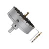 HARFINGTON Carbide Hole Saw Kit 108mm (4-1/4") Metal Hole Cutter