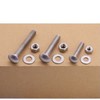 (10 Sets) 1/4"-20 x 2-3/4 Carriage Bolt with Hex Nuts