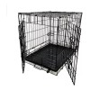 Doggy Jaula Transportadora Metalica Pegable Para Perro 77x47x57 Cm